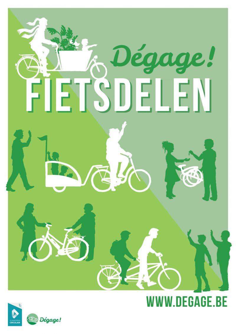 Affiche fietsdelen