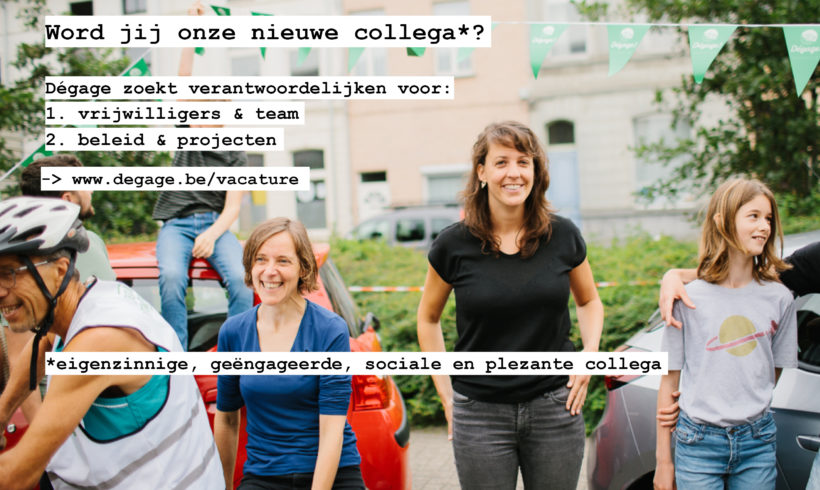 Dégage werft aan: 2 vacatures