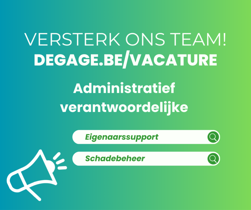 Vacature bij Dégage! Vacature bij Dégage!